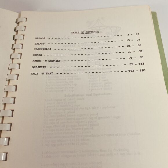 Norfolk Nebraska Cookbook Northern Heights Baptist Church Kitchen Kollections - Picture 6 of 10